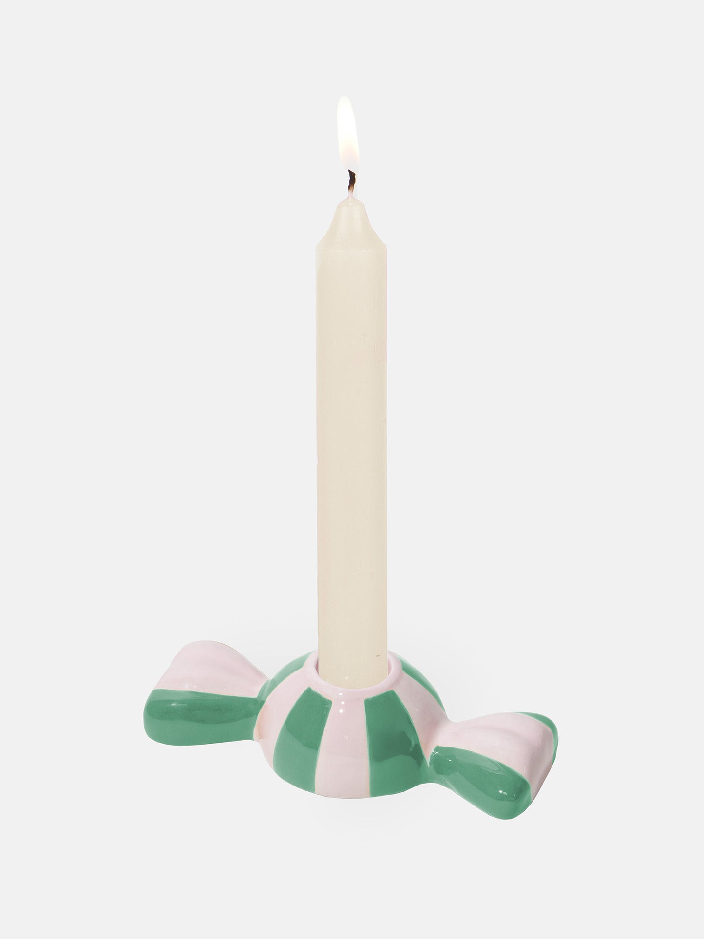 Funfair Candle Holder Green