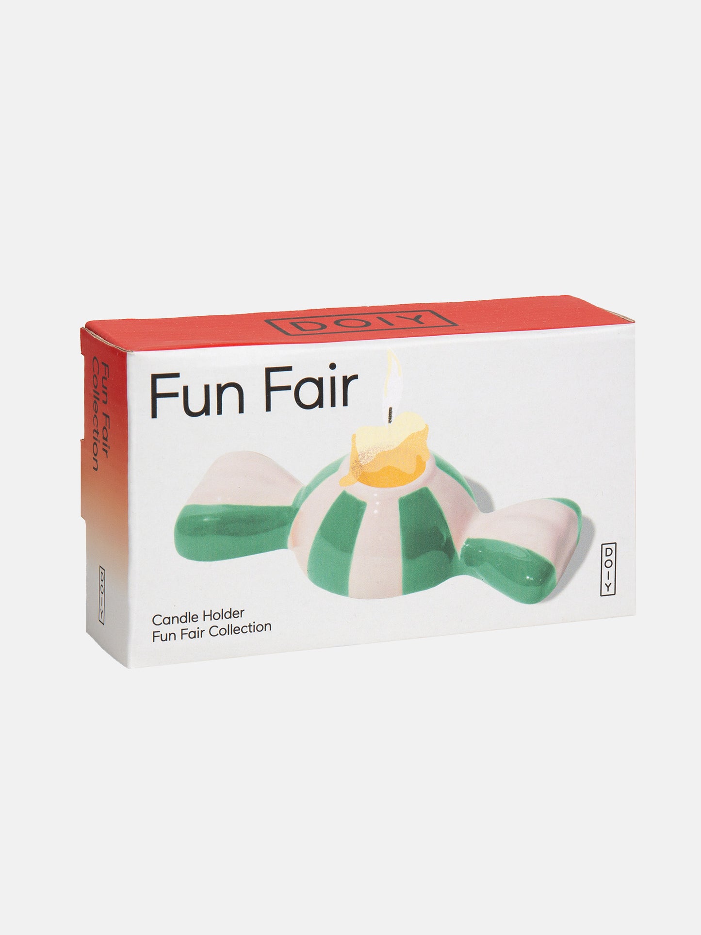 Funfair Candle Holder Green