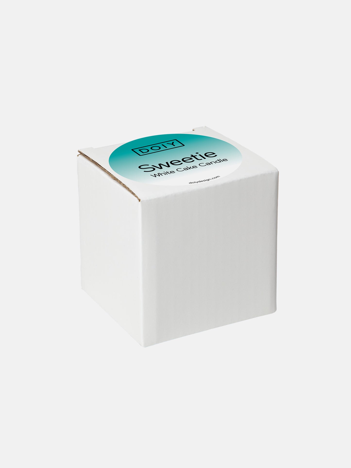 Bougie gâteau Sweetie Blanche
