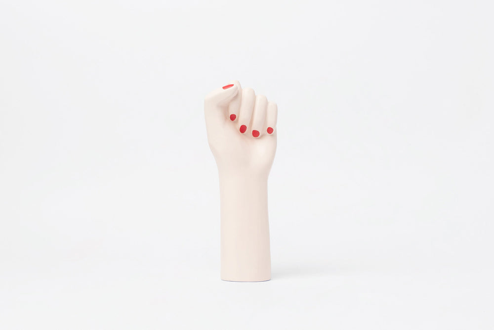 Girl Power Vase White - DOIY Design