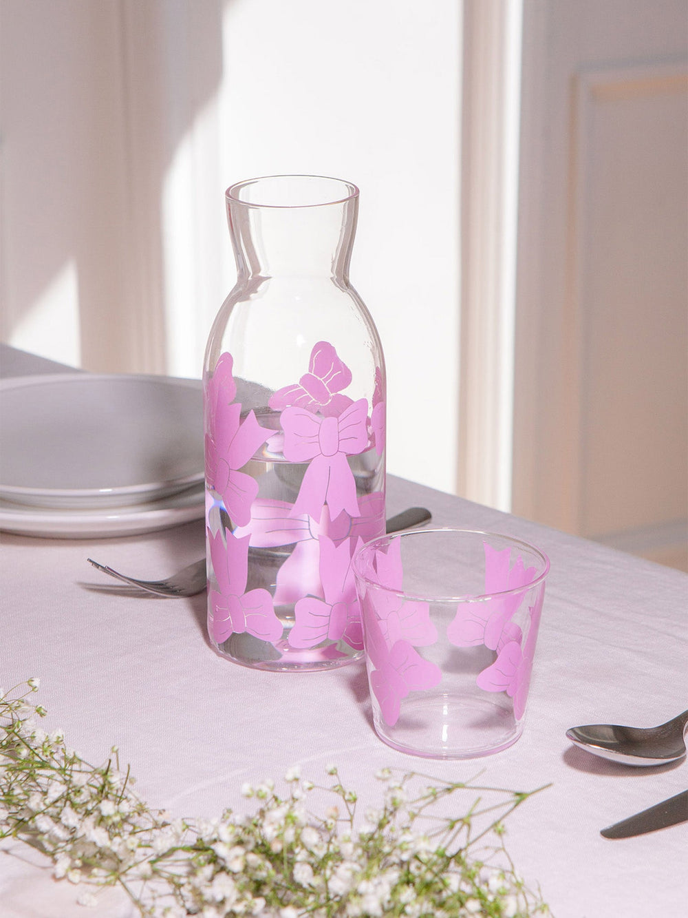 Bow Jar & Glass - DOIY Design