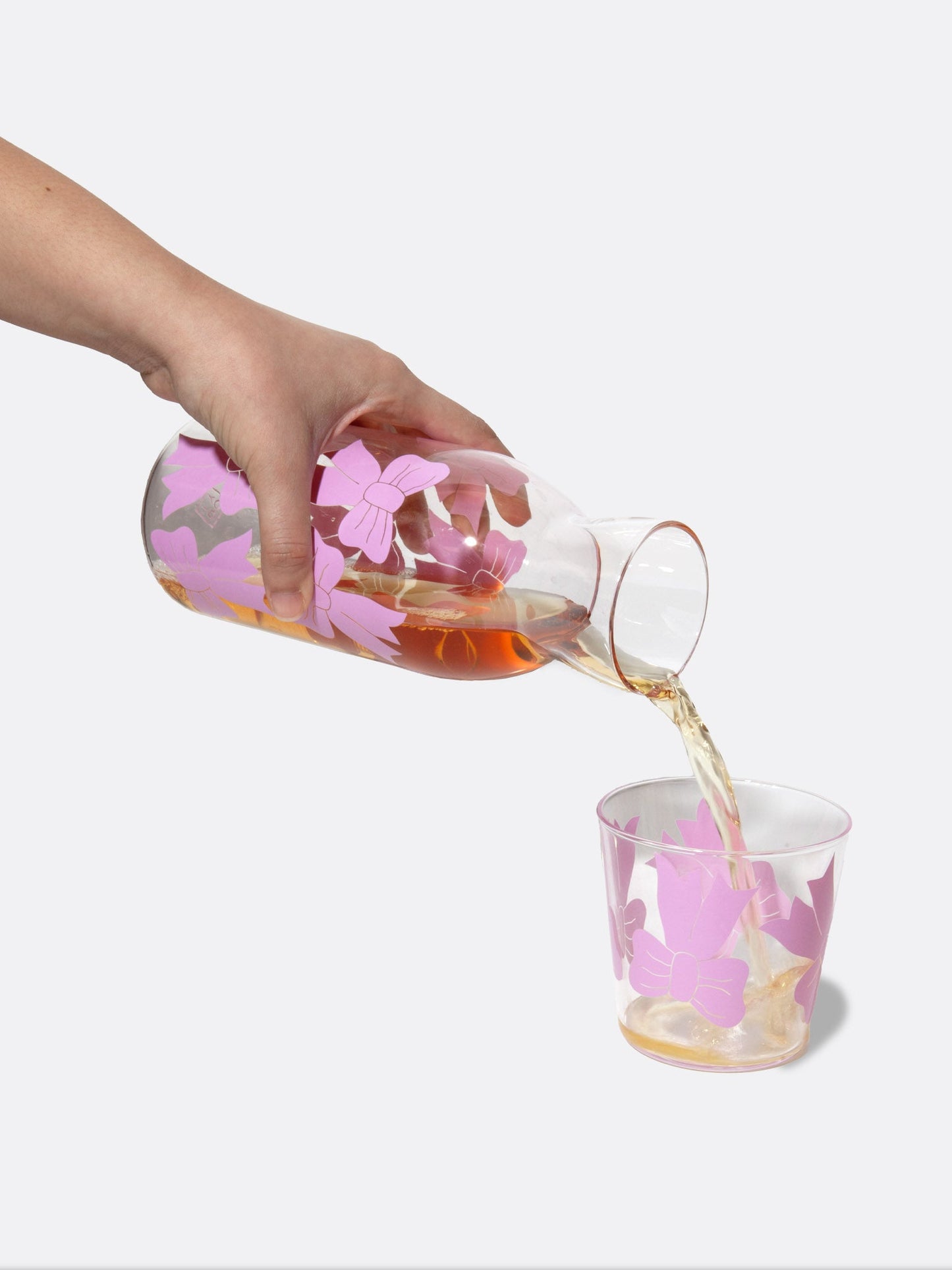 Bow Jar & Glass - DOIY Design