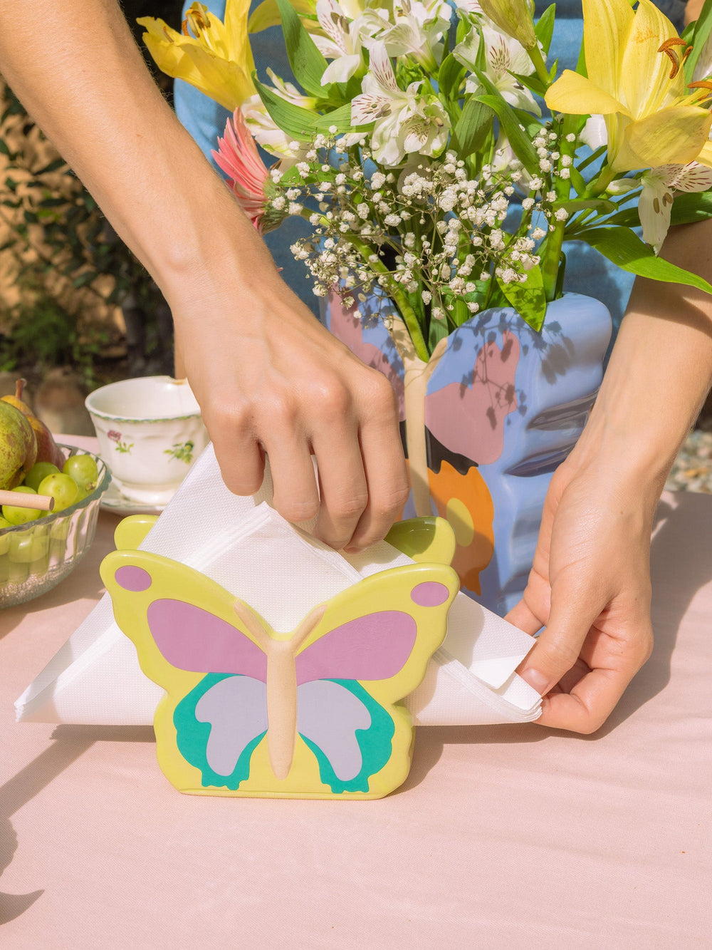 Woodland Butterfly Napkin Holder - DOIY Design