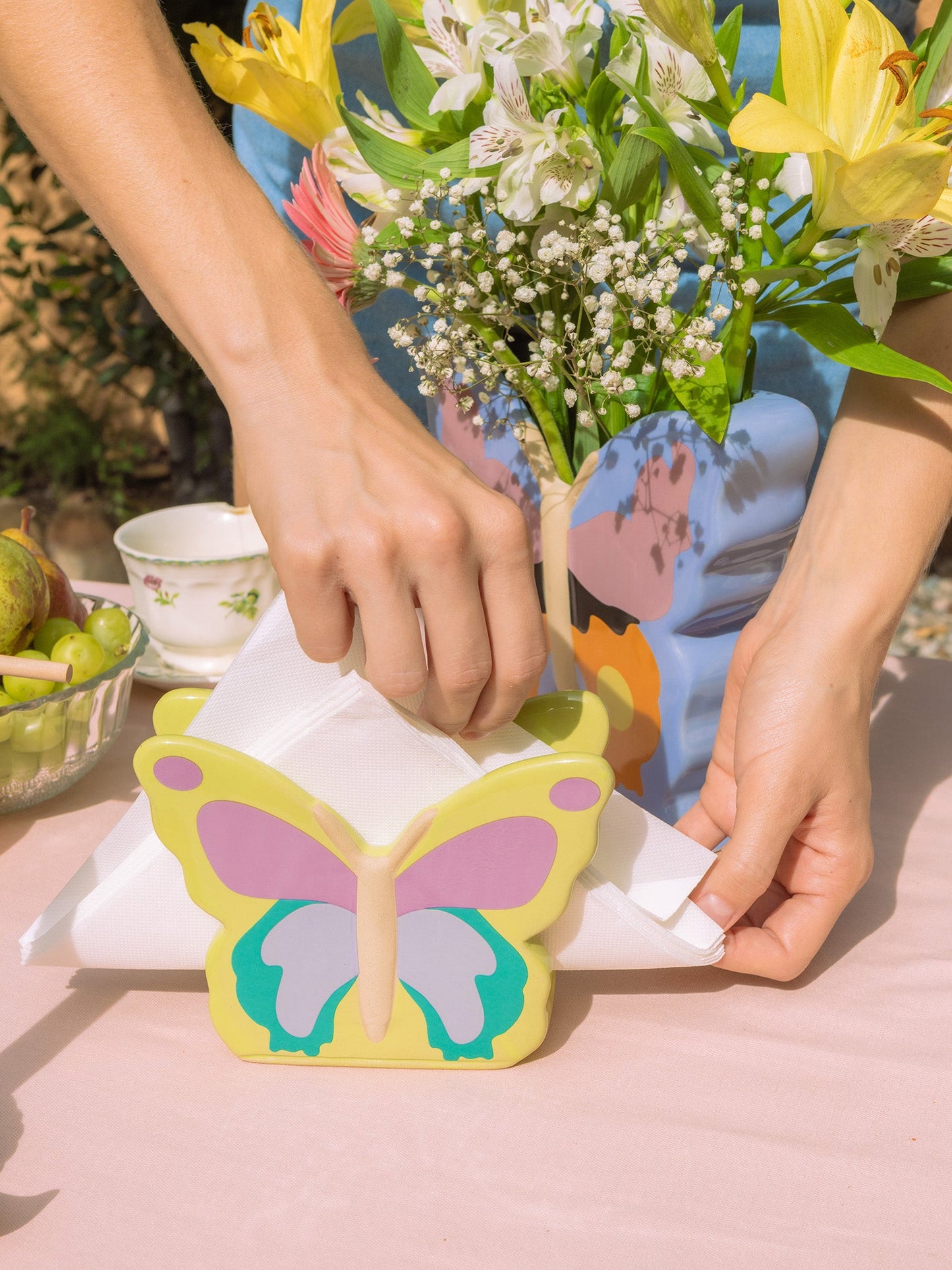 Woodland Butterfly Napkin Holder - DOIY Design
