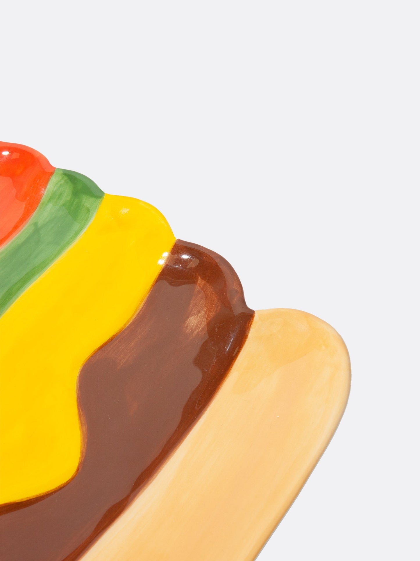 Fast Food Plate Burger - DOIY Design