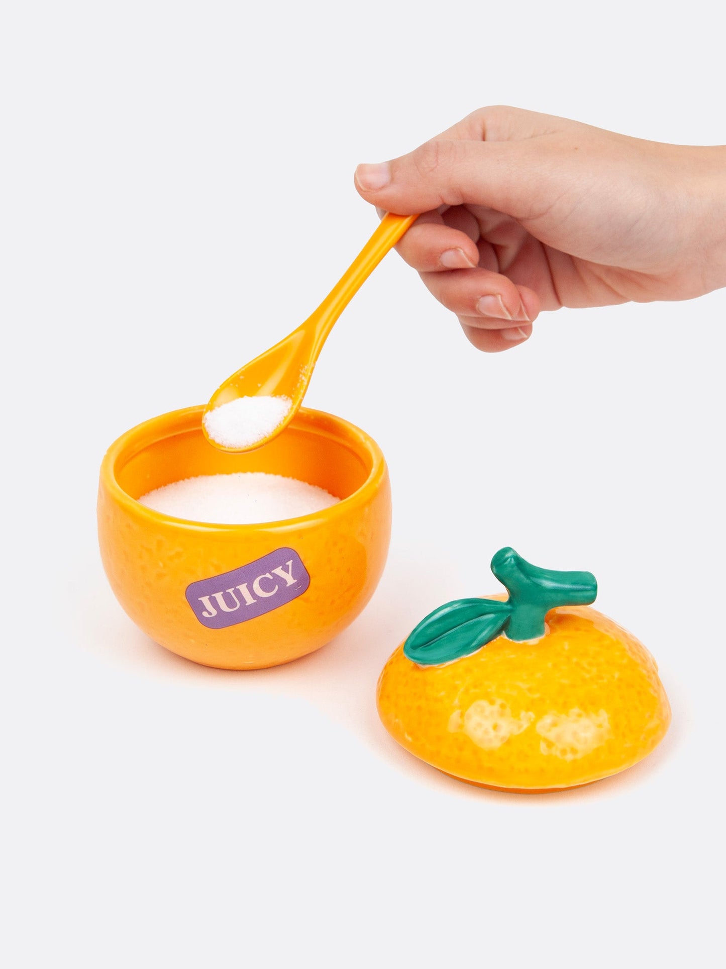 Farmers' Market Orange Sugar Bowl - DOIY Design