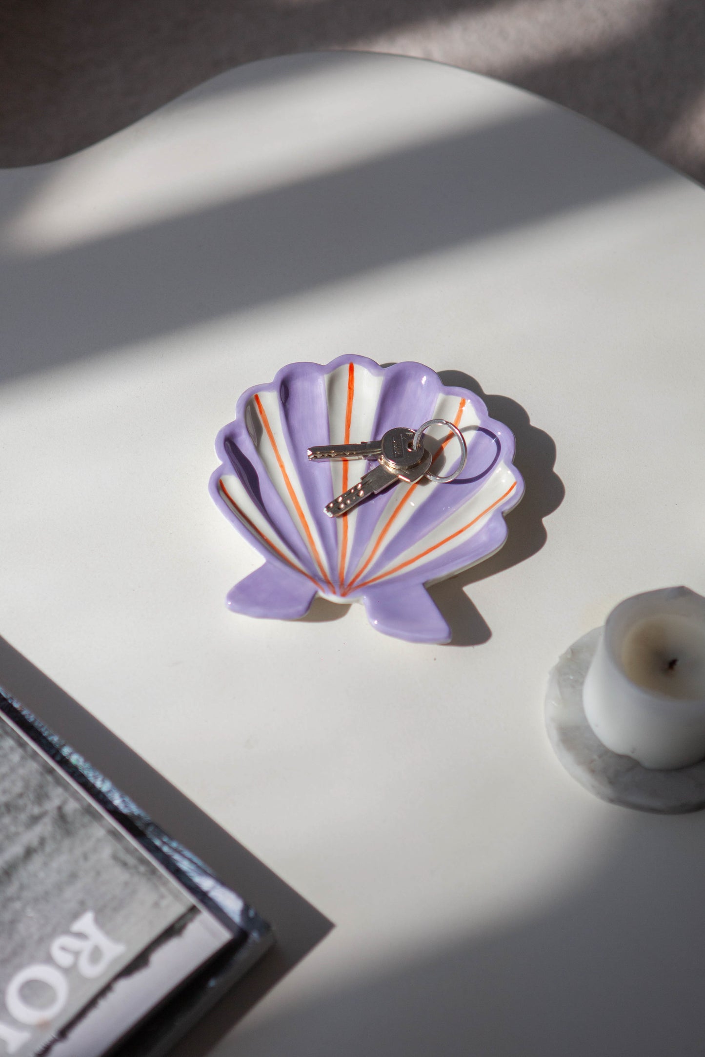 Ocean Dreams Seashell Multipurpose Tray