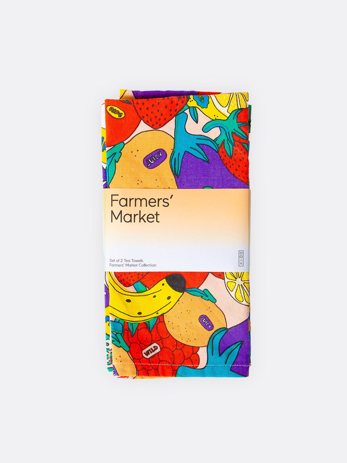Farmers' Market Tea Towels - DOIY Design
