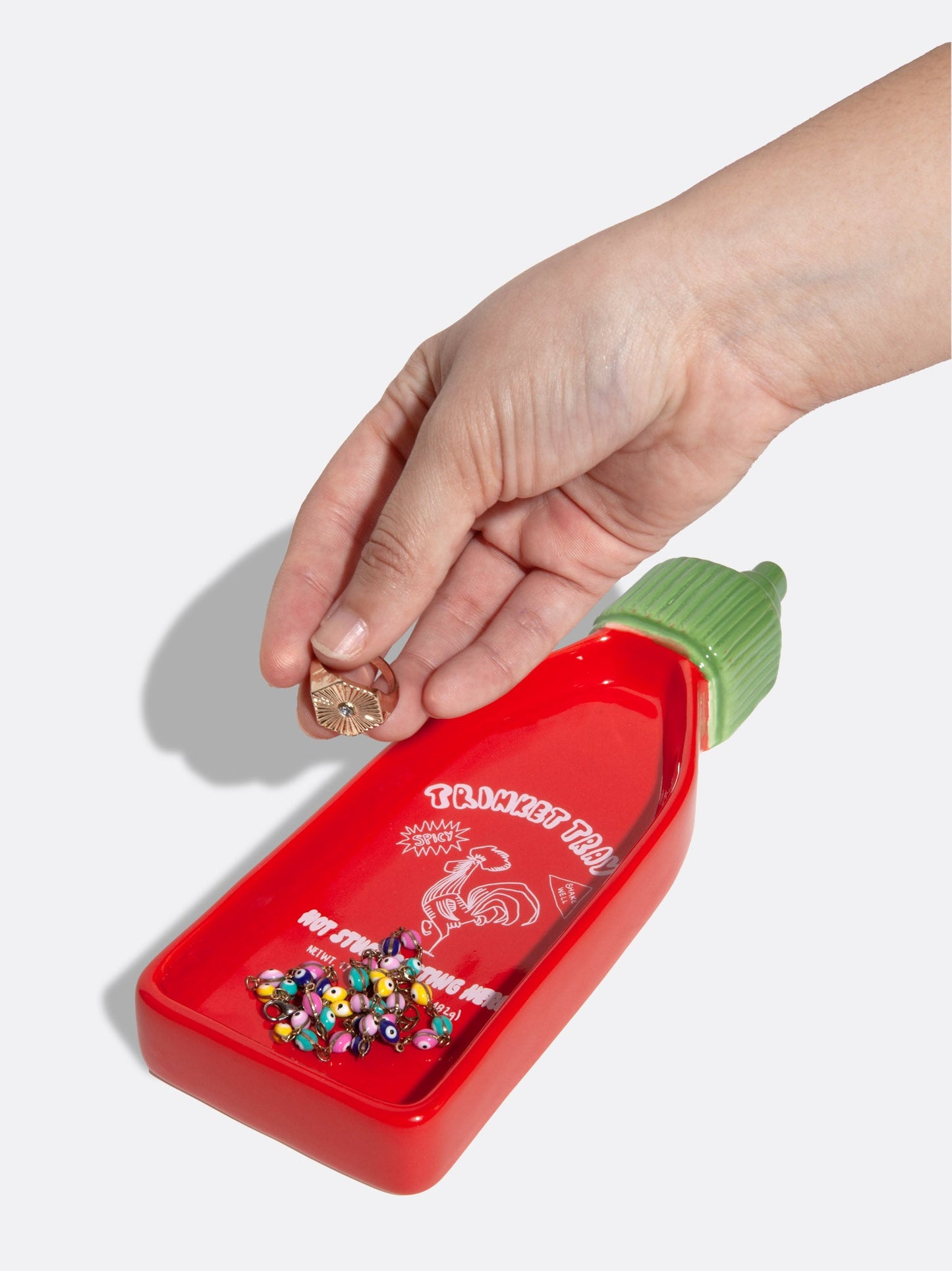 Corner Shop Trinket Tray Sriracha - DOIY Design