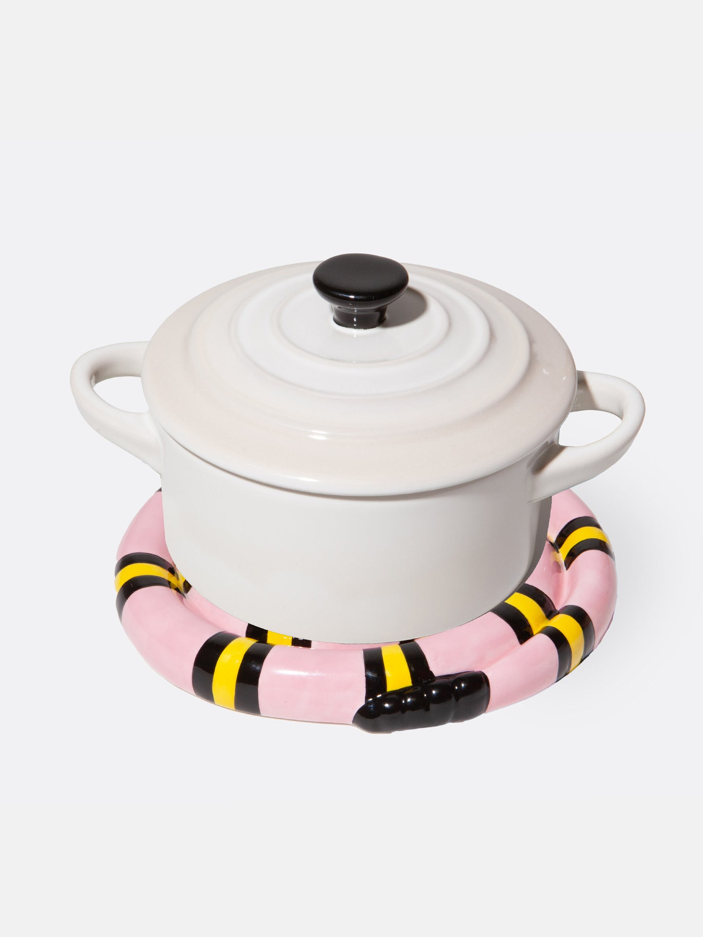 Dessous de plat Serpent Rose