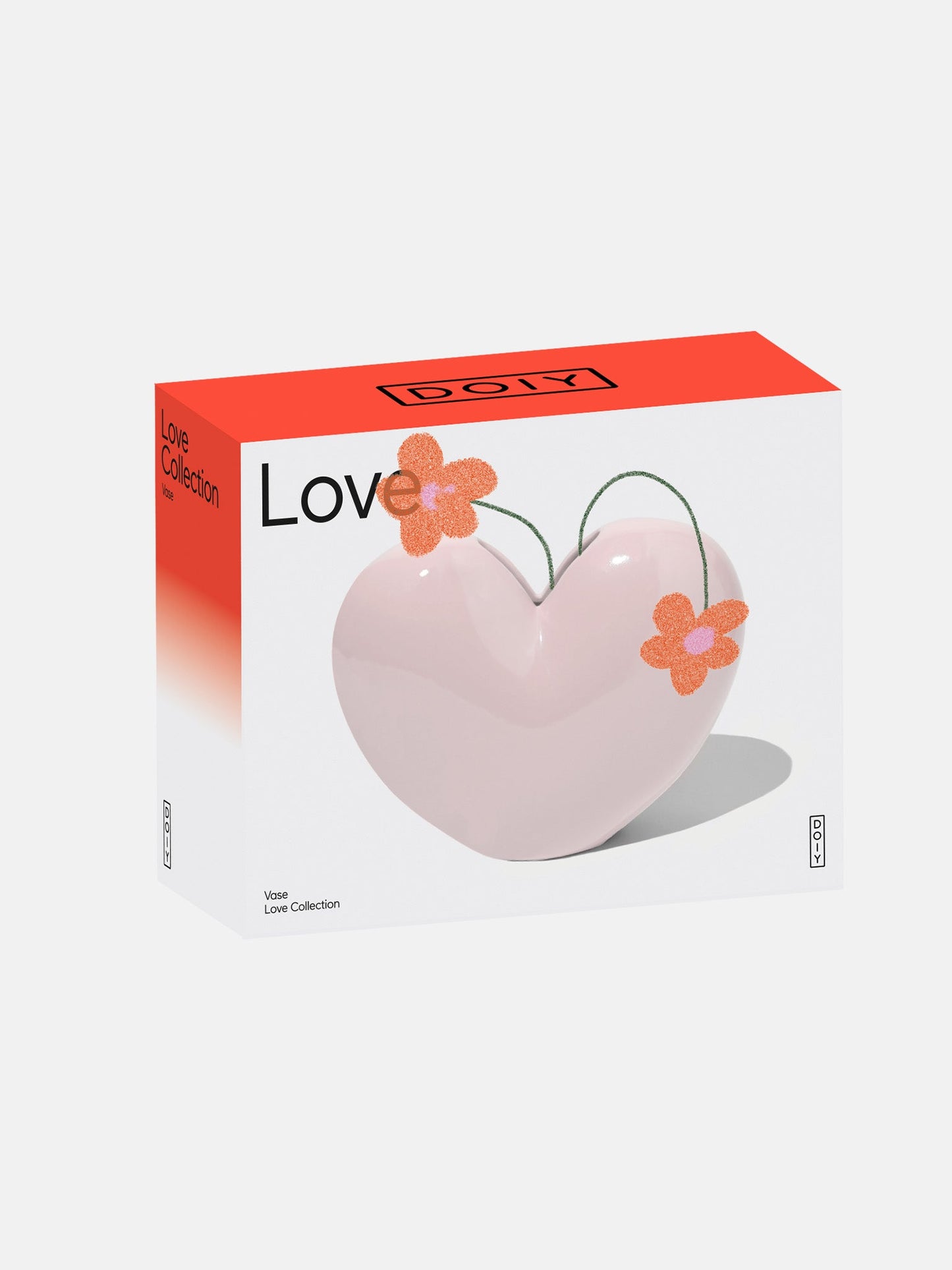 Love Vase Pink - DOIY Design