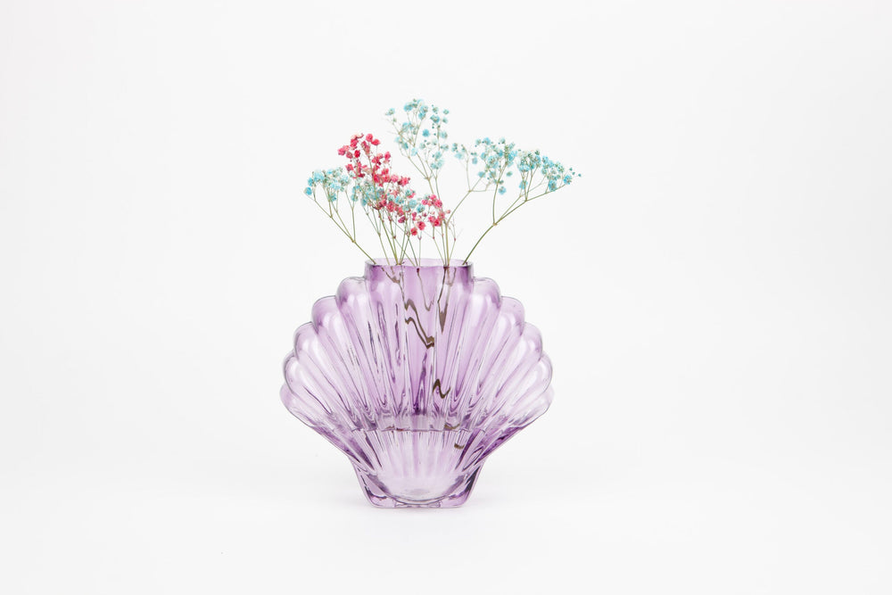 Seashell Vase Lilac - DOIY Design
