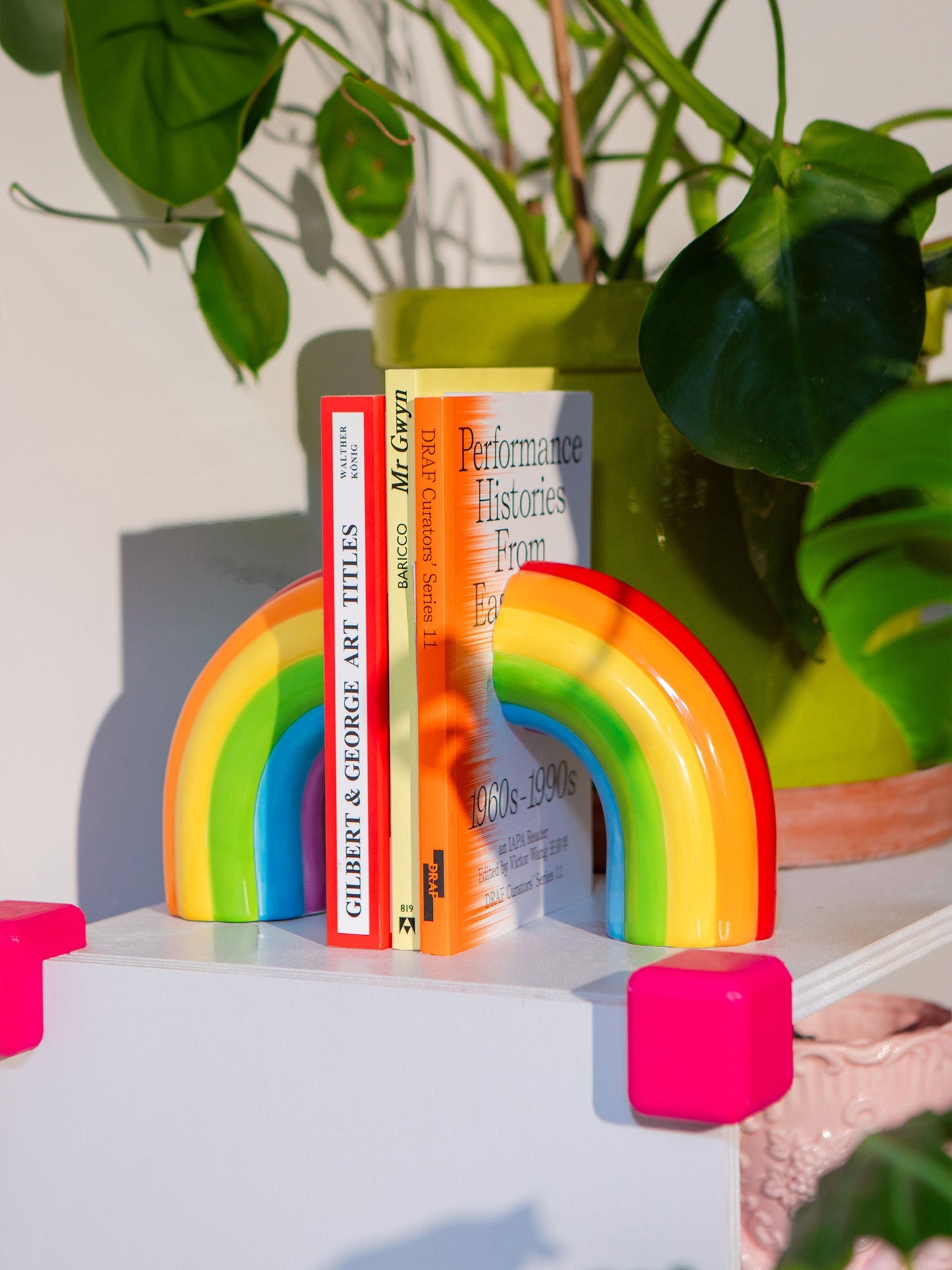 Rainbow Bookends