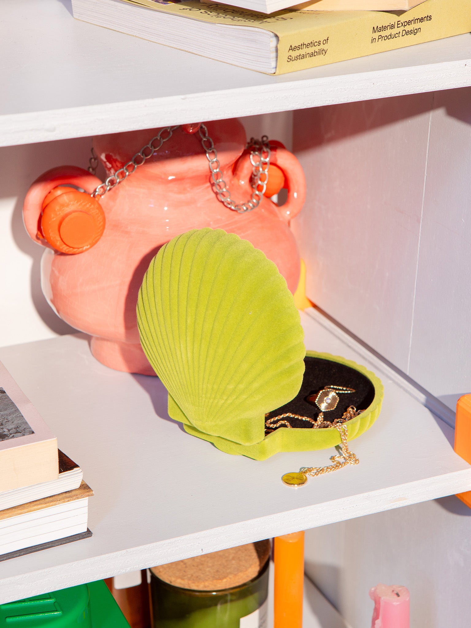 Venus Storage Box Light Green - DOIY Design