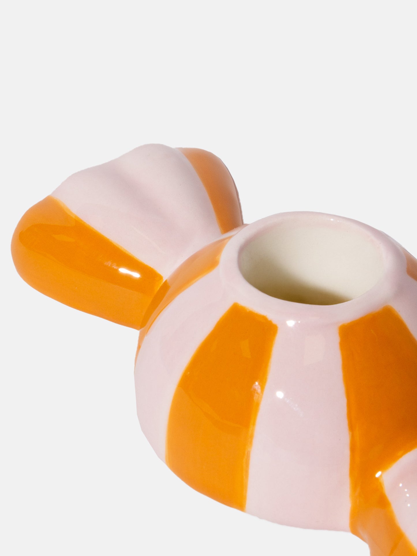 Funfair Candle Holder Orange
