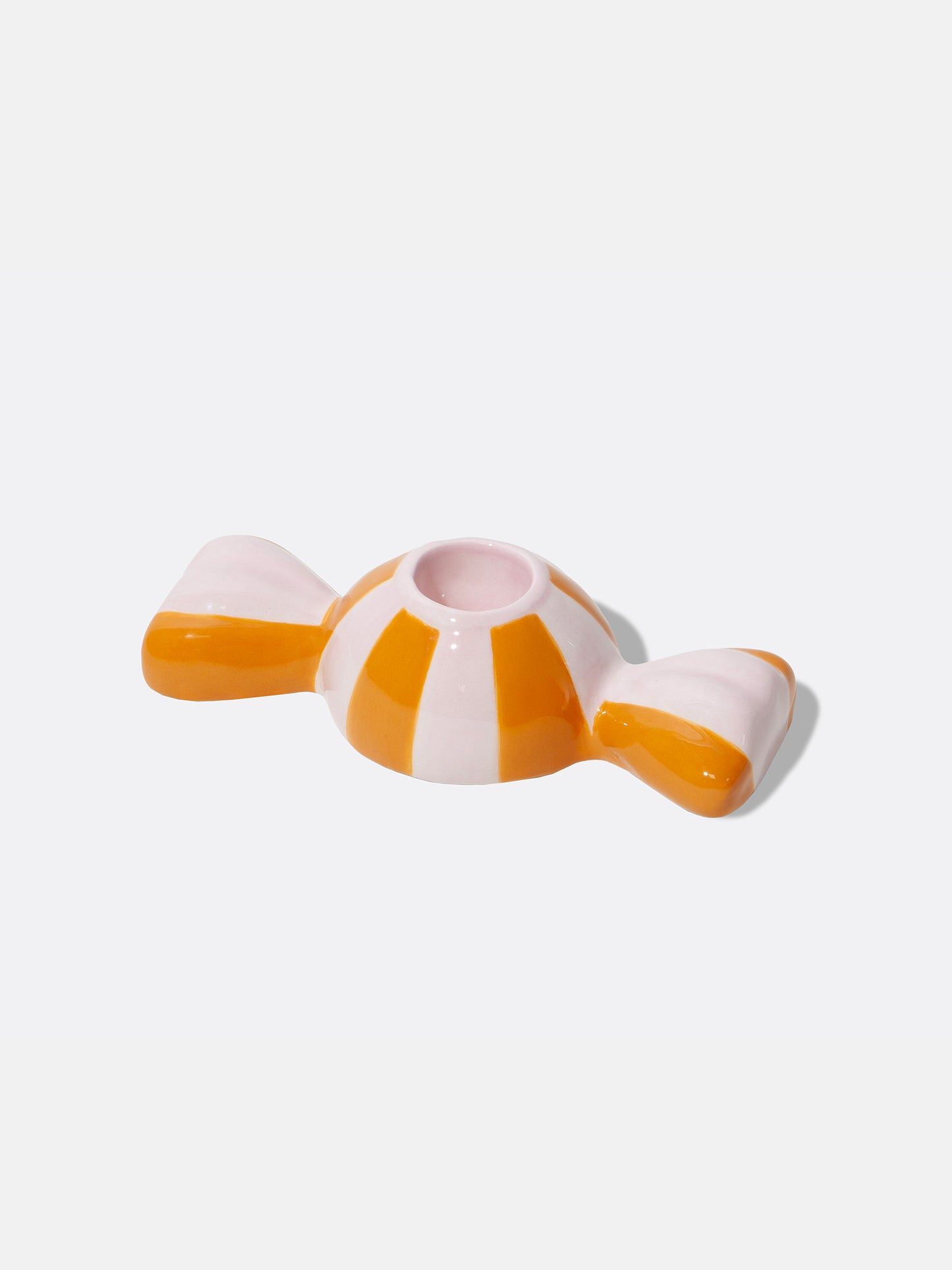 Funfair Candle Holder Orange