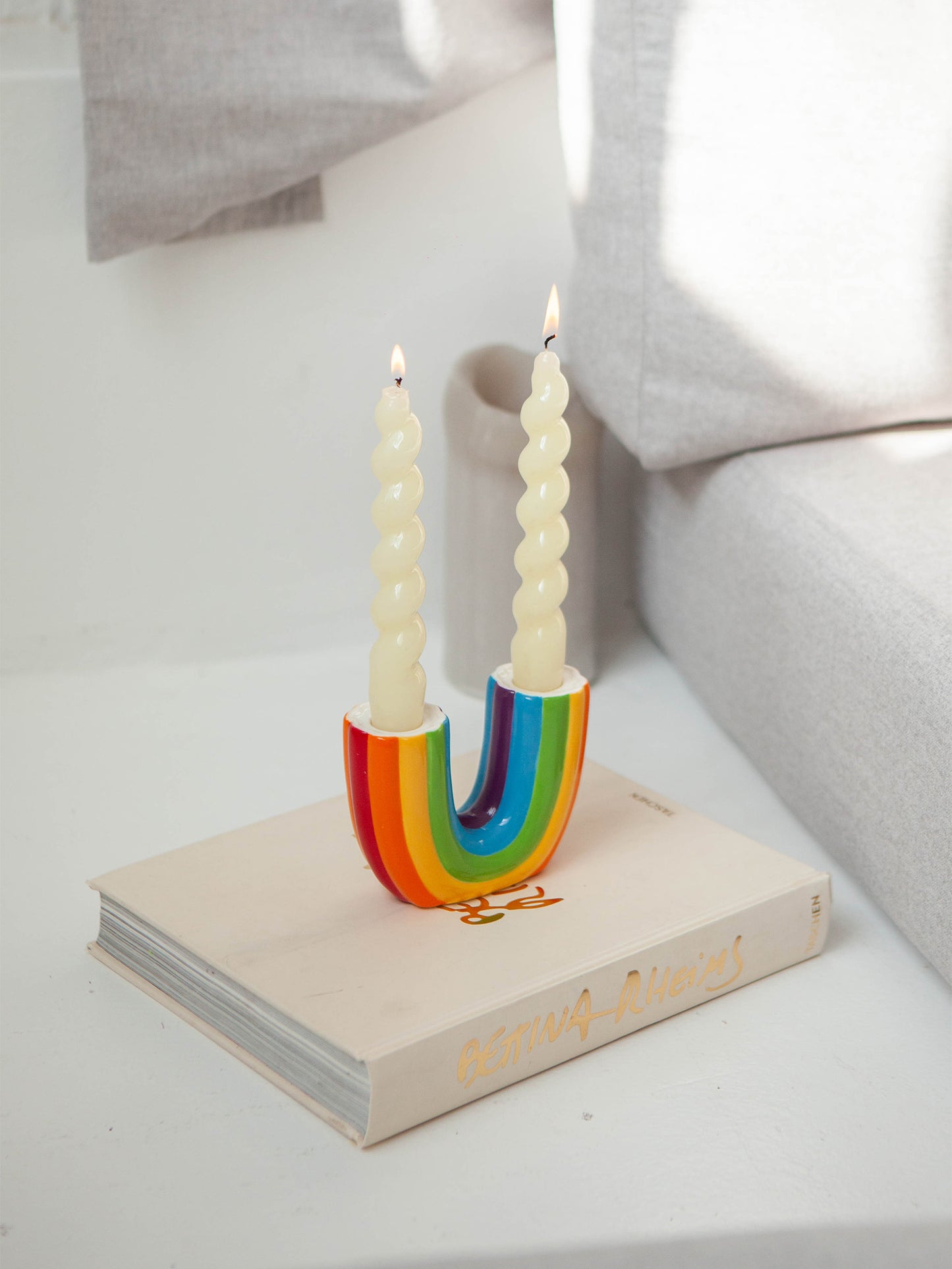 Rainbow Candle Holder