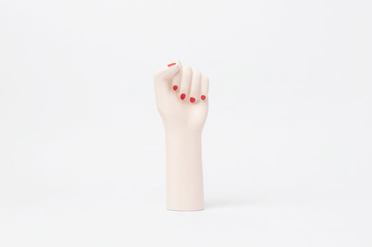 Girl Power Vase White - DOIY Design