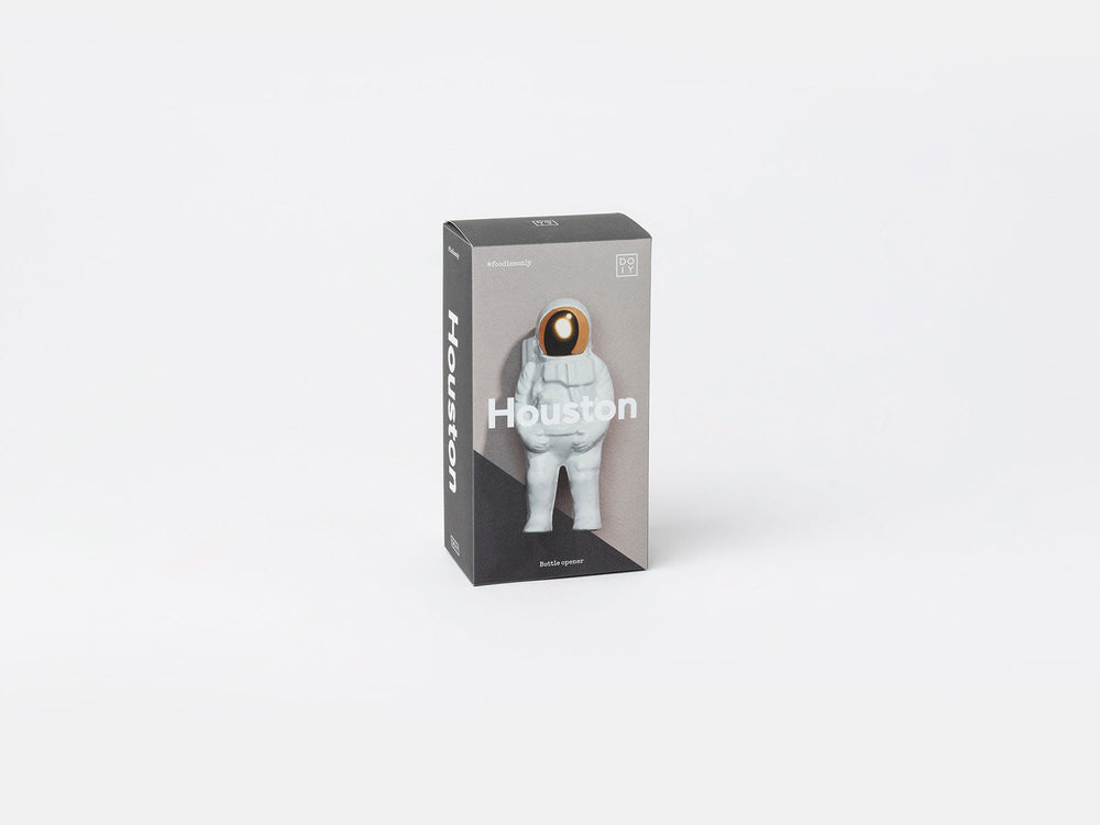 Houston Bottle Opener White - DOIY Design