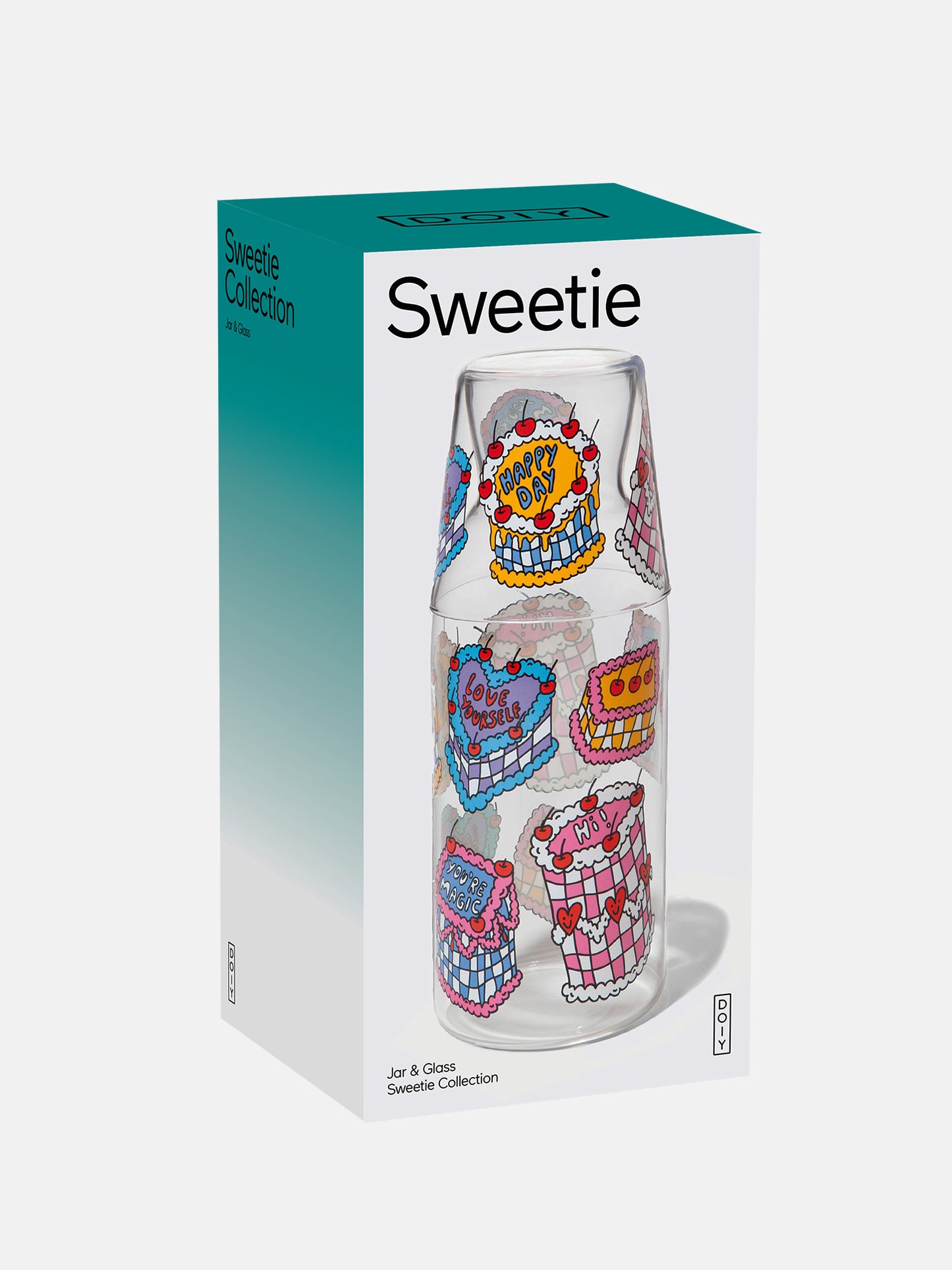 Sweetie Jar & Glass