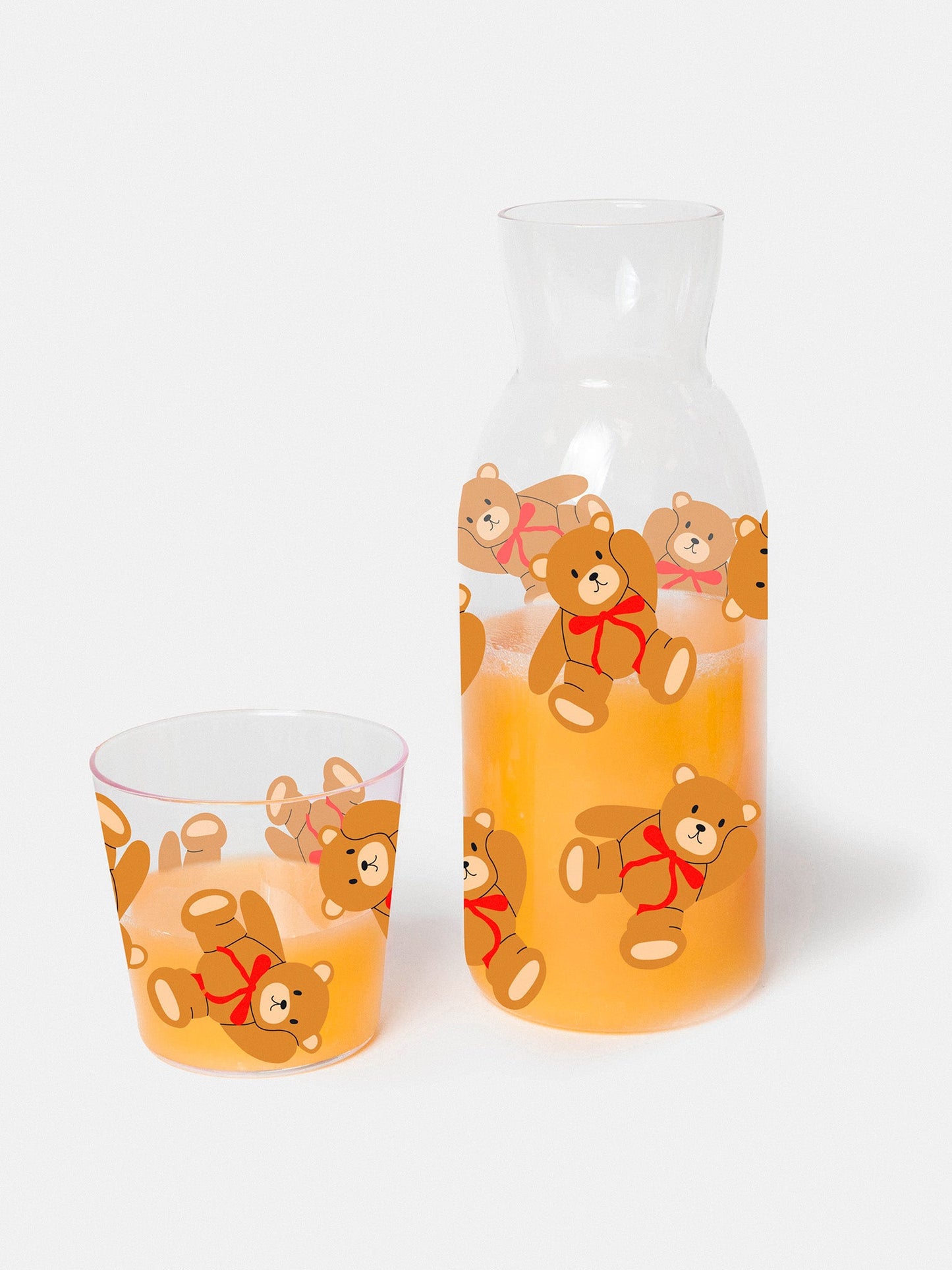 Teddy Jar&Glass