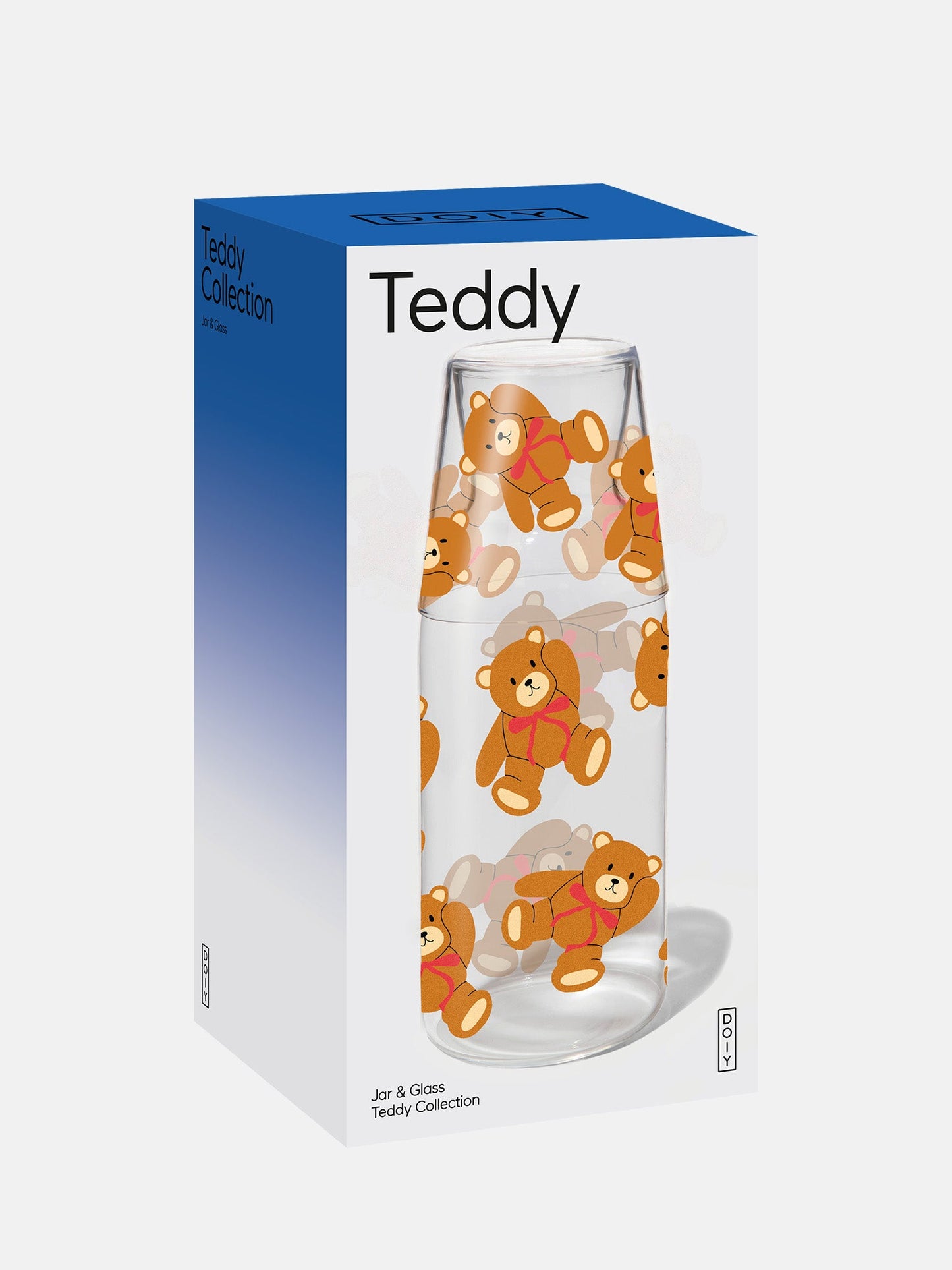 Teddy Jar&Glass