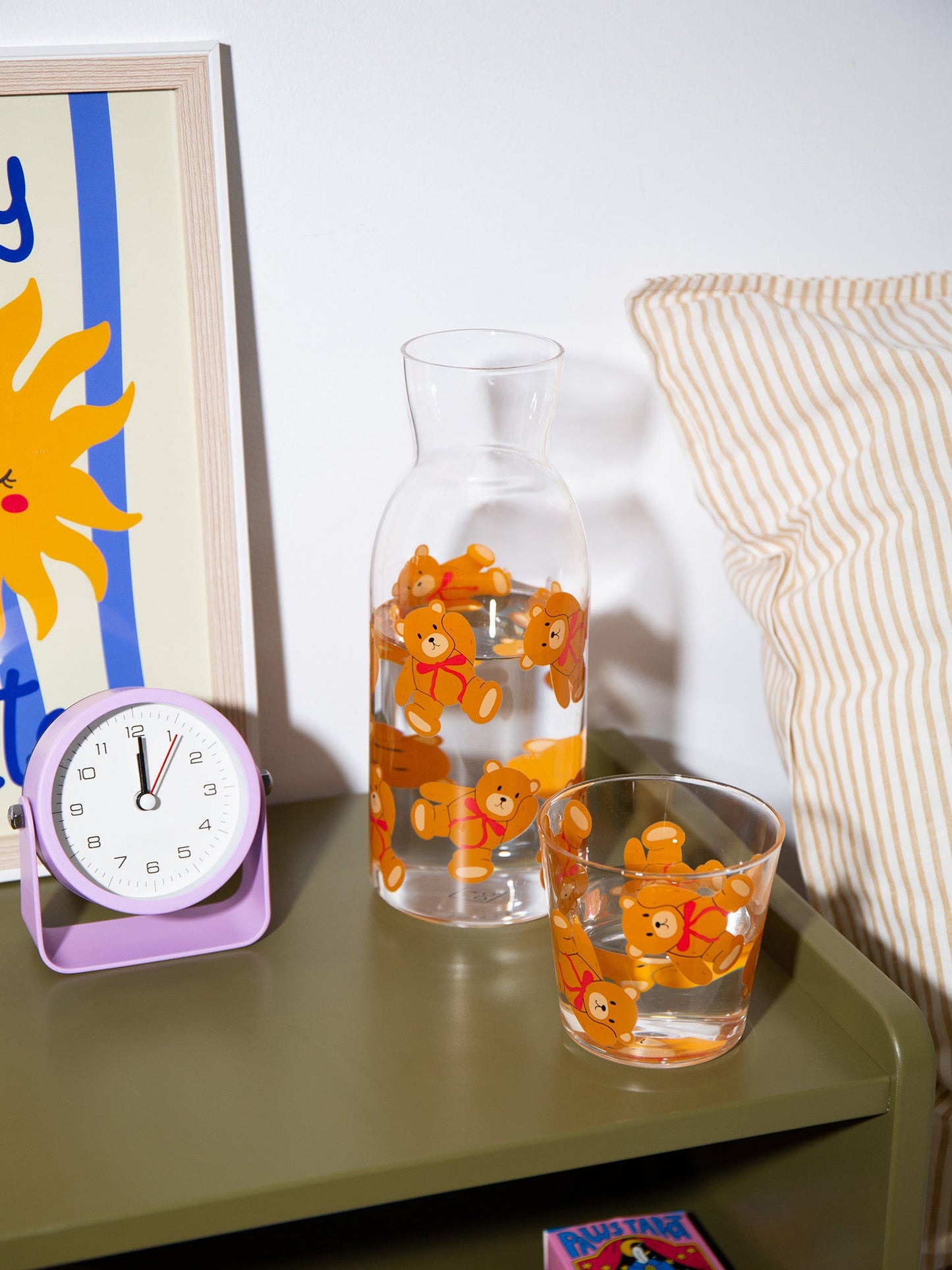 Teddy Jar&Glass
