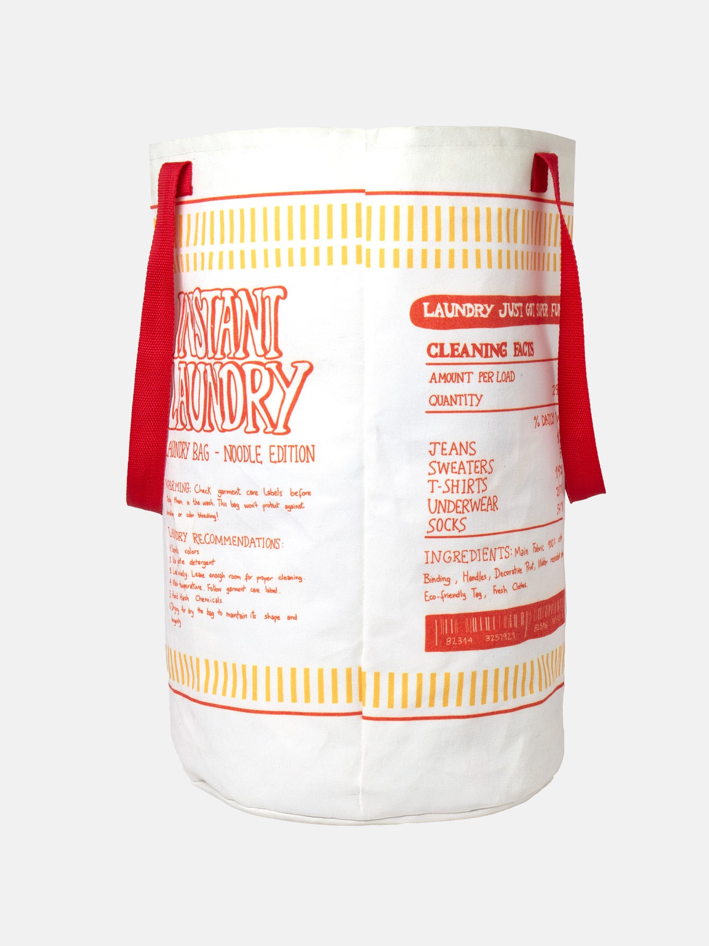 Instant Noodle Laundry Bag