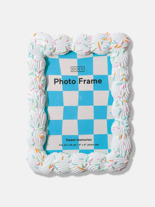 Sweetie Photo Frame White