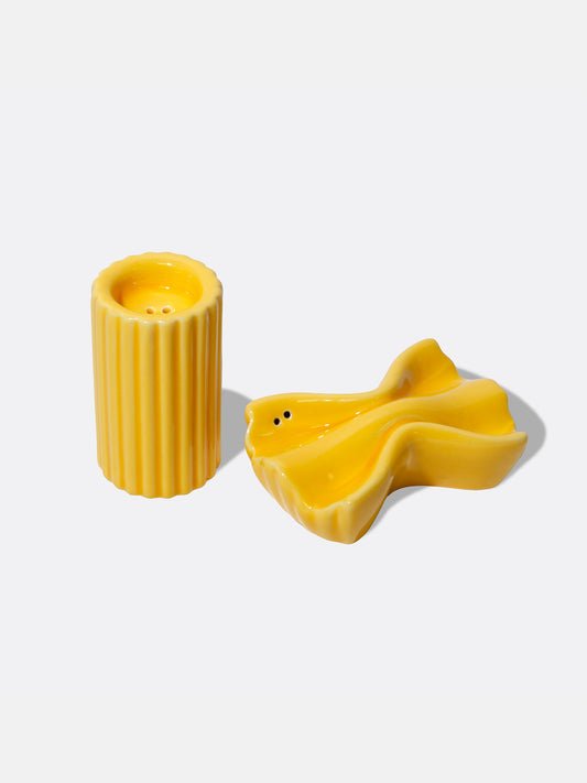 Salière et poivrière Farfalle & Macaroni