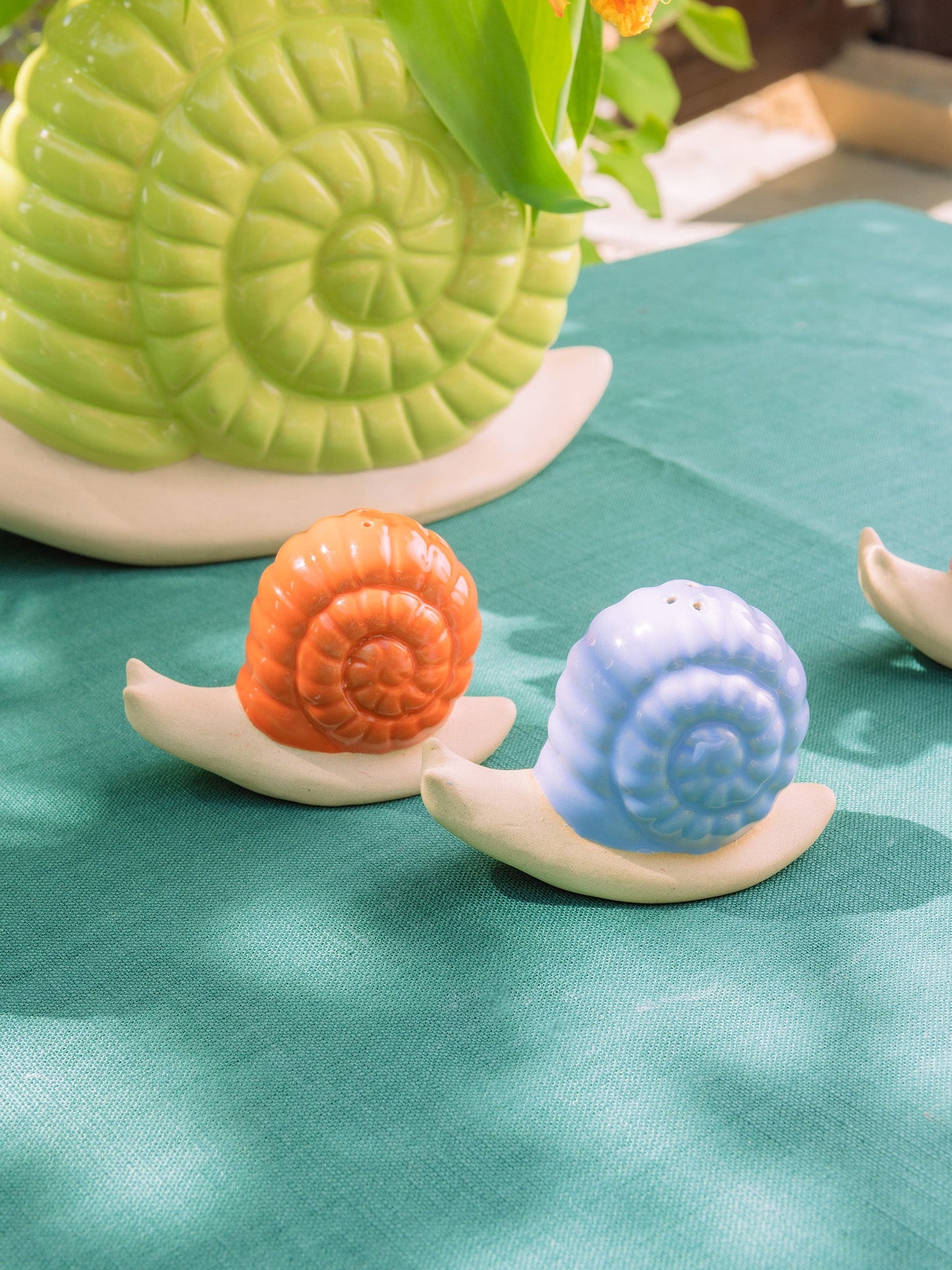 Woodland Snail Salt and Pepper