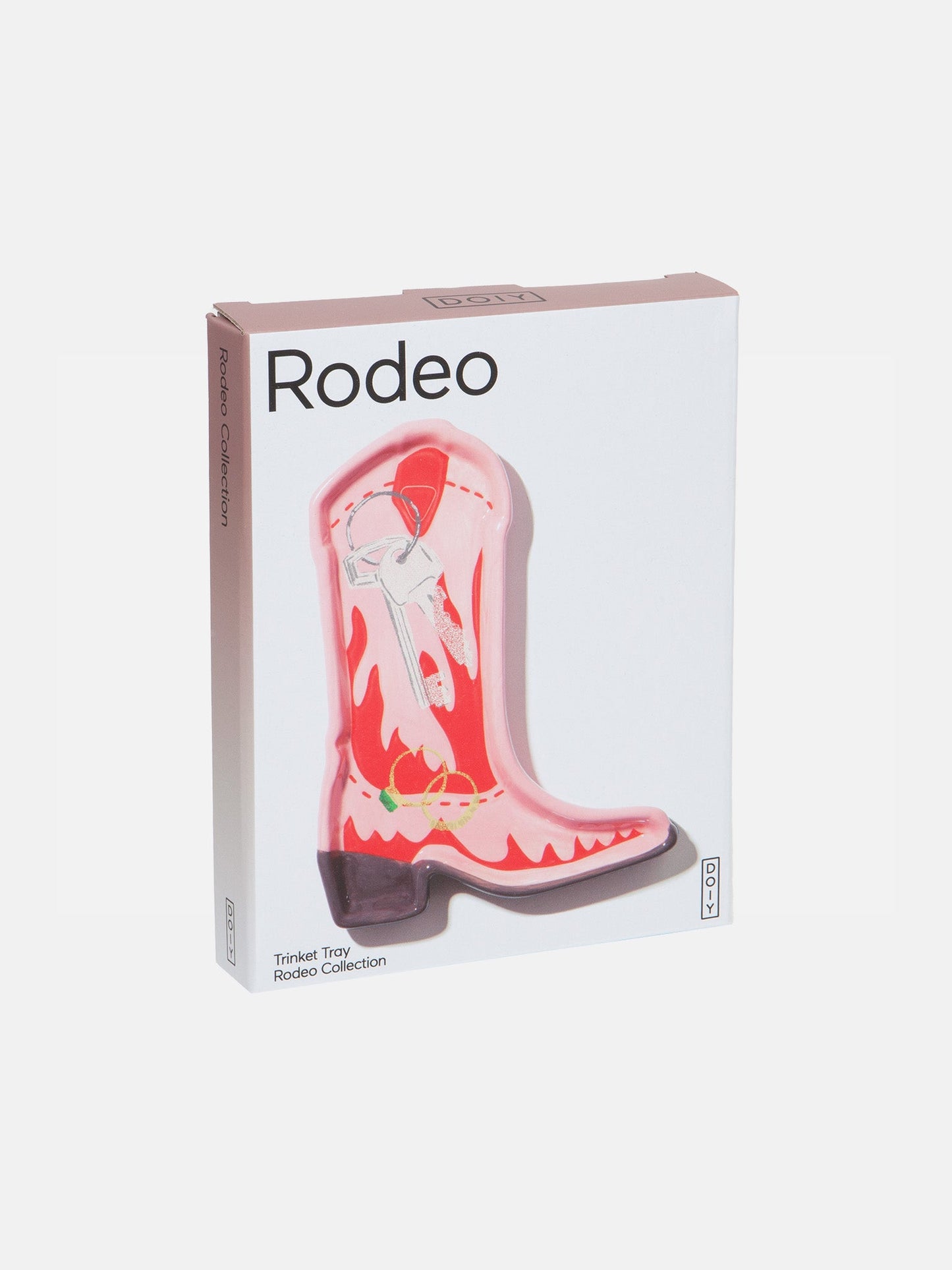 Rodeo Cowboy Boot Trinket Tray