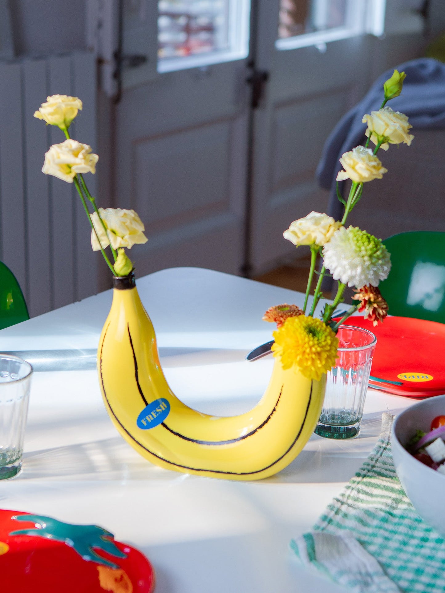 Farmers' Market Banana Vase