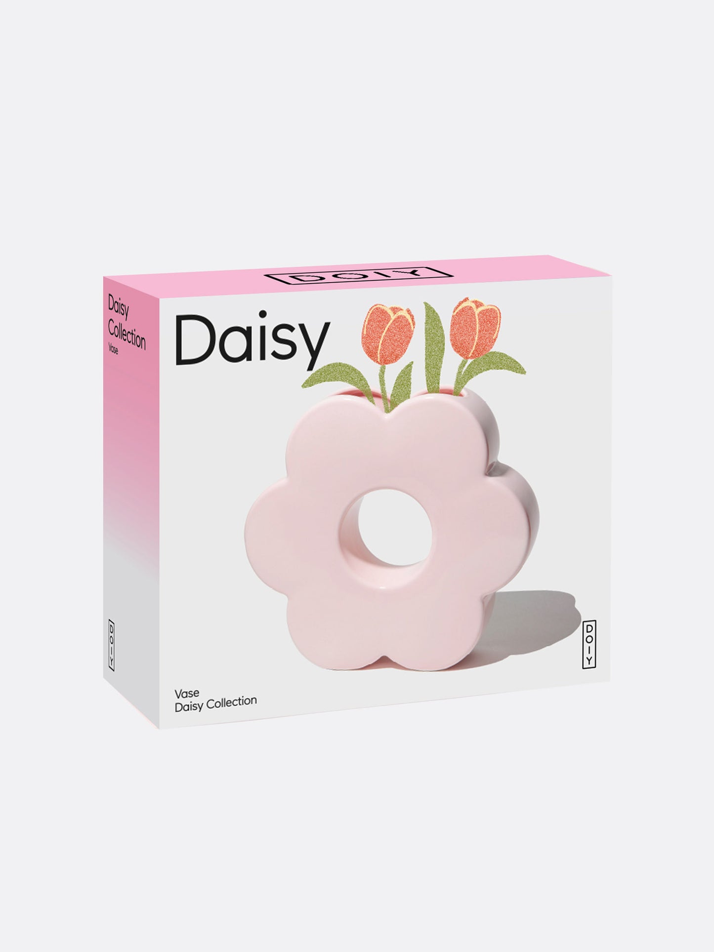 Daisy Vase Pink