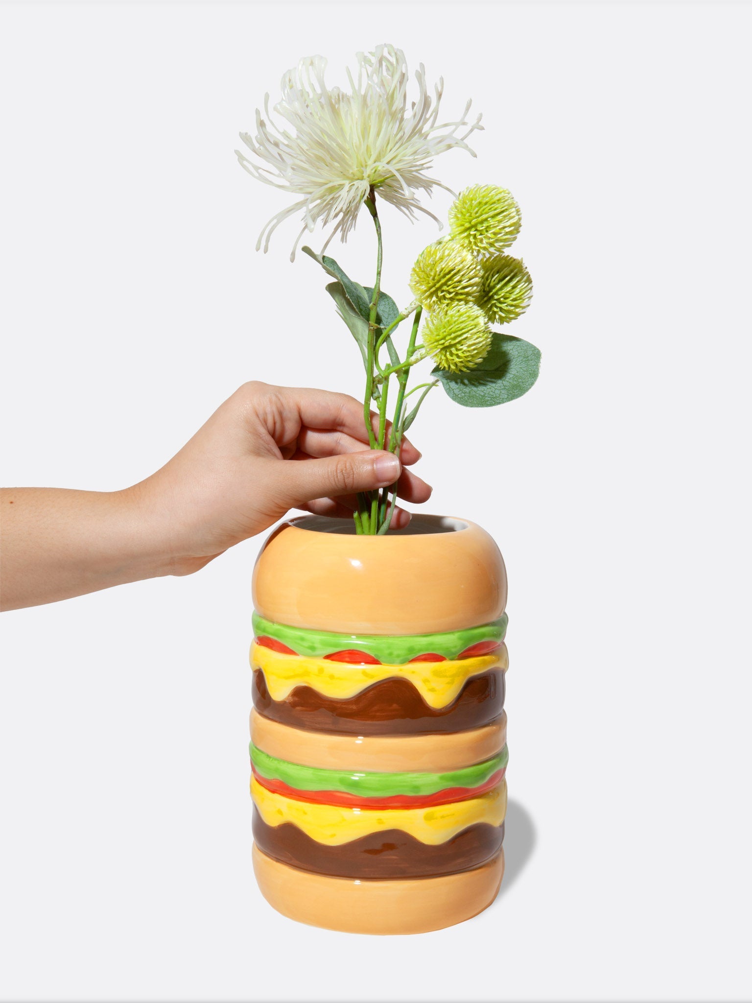 Fast Food Vase Burger