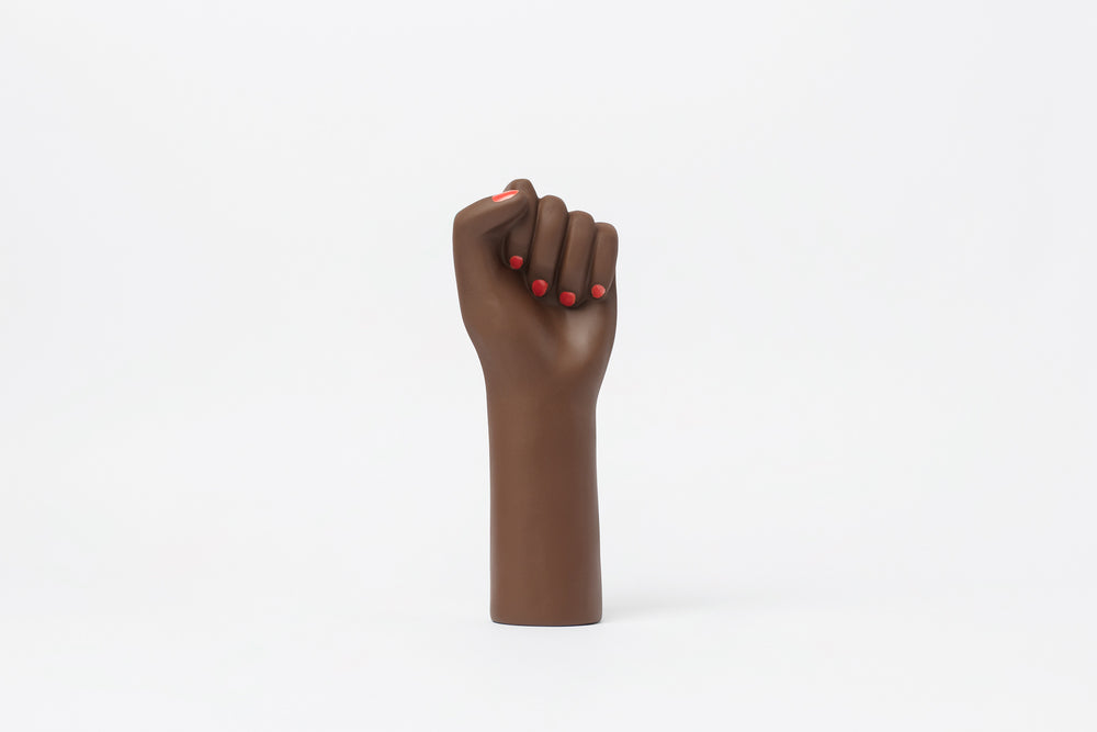 Girl Power Vase Black - DOIY Design