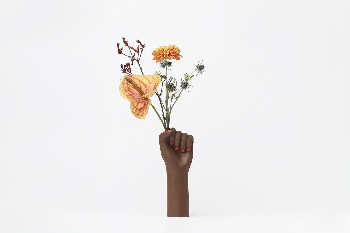 Girl Power Vase Black - DOIY Design