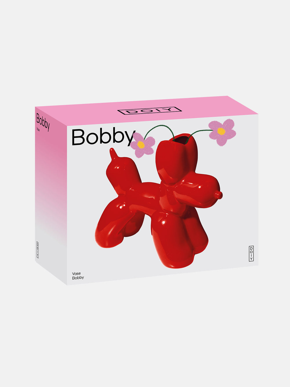 Bobby Vase Red - DOIY Design