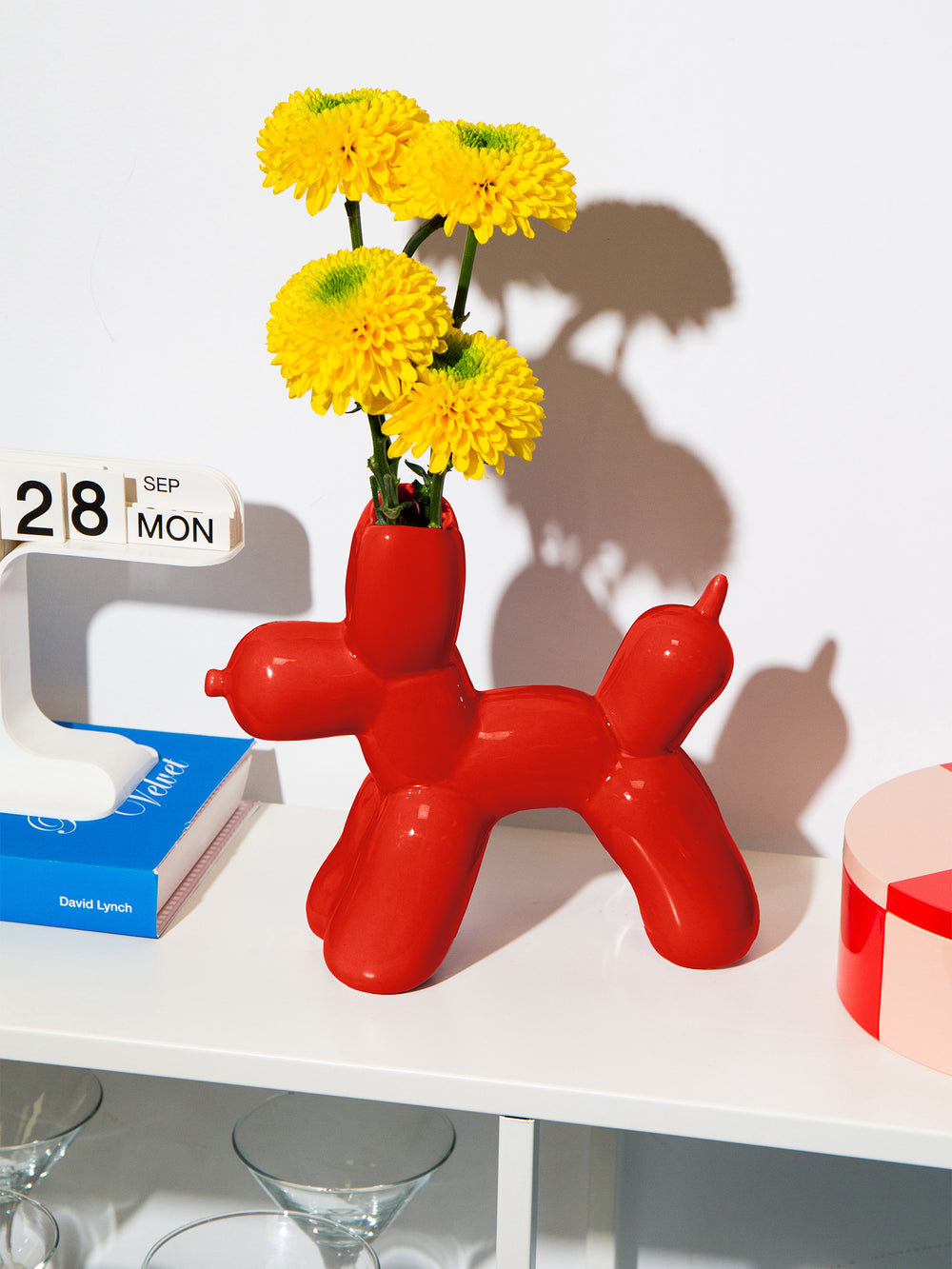 Bobby Vase Red - DOIY Design
