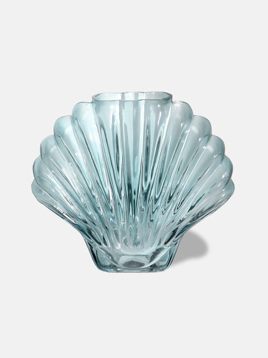 Shell Vase Blue