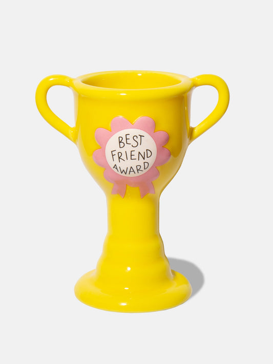 Best friend award Vase