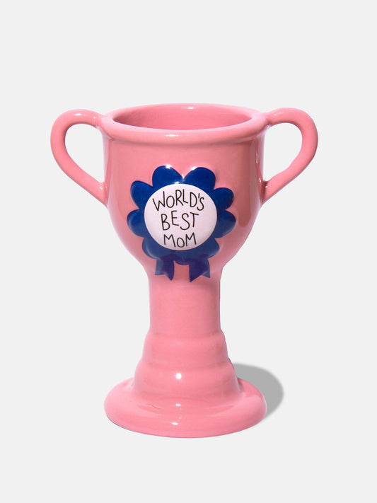 World's best mom Vase