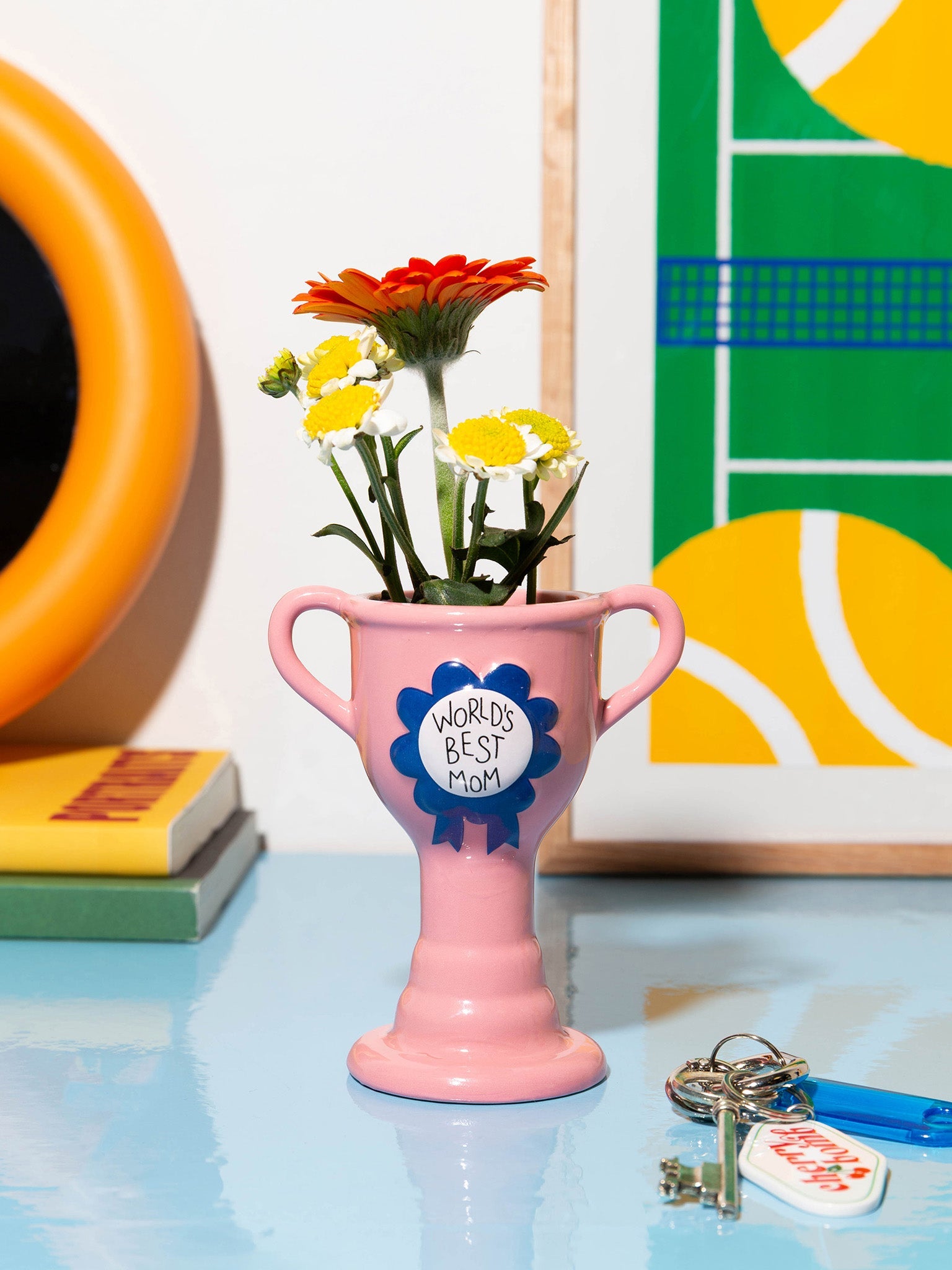 World's best mom Vase